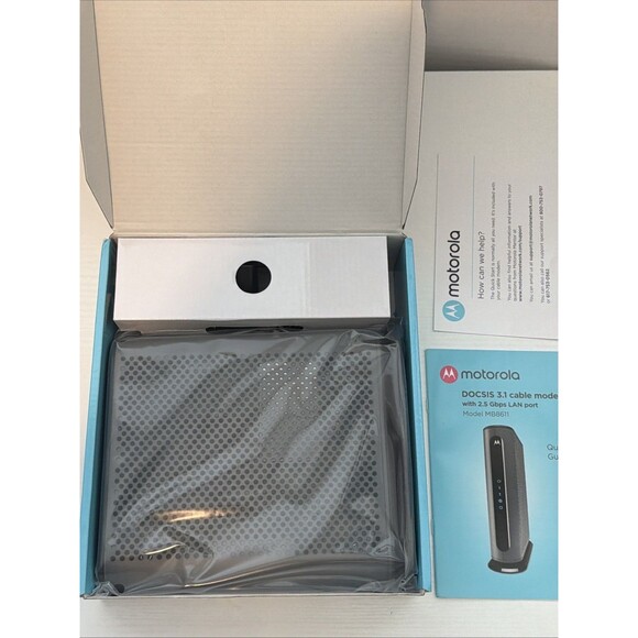 Motorola MB8611 DOCSIS 3.1 Cable Modem W/ Power Supply - Picture 4 of 4